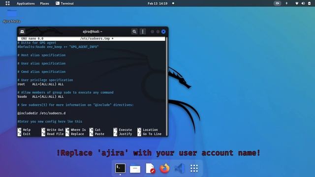 How to Bypass re-typing password after every sudo su command - Kali Linux.