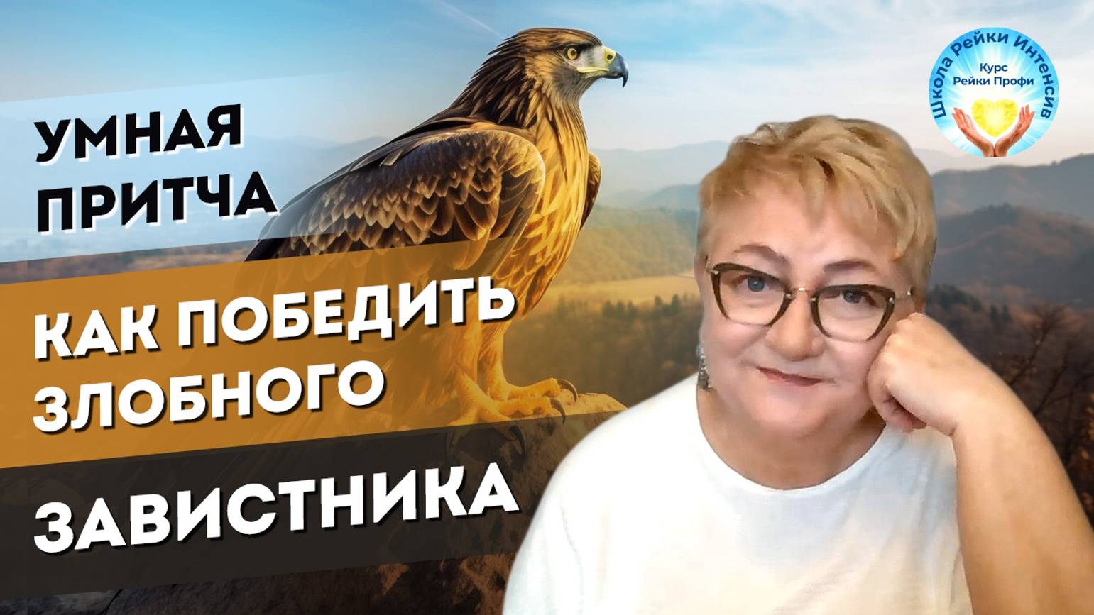 Притча про Орла и Ворону. Способ Орла как избавиться от врага и завистника. Мудрые притчи со смыслом