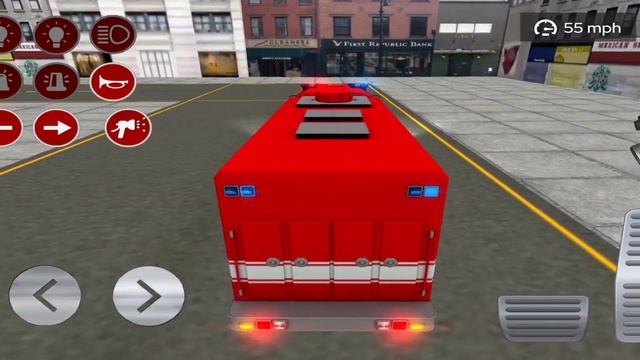 American real fire truck driving simulator mod apk Android -iOS GT4 Gamer