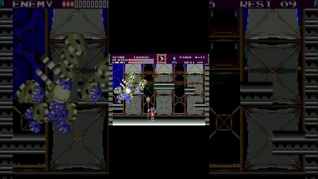 Босс 6 "Зубчатый Отпариватель" Castlevania: Bloodlines (Sega Mega Drive / Genesis)