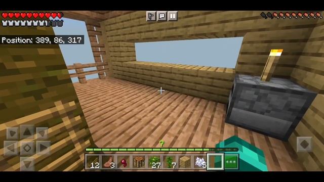 Minecraft  Vijivaniya  Daraxtdagi Uy 7  UZBEKCHA LETSPLAY