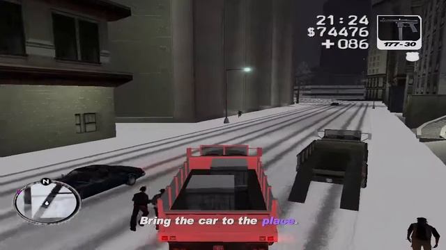 GTA Frosted Winter (GTA III Mod) Mission 22 "Stealing the guns"