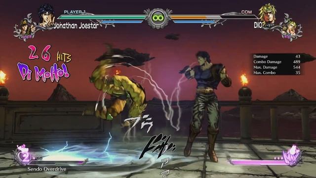 Jonathan Joestar Demo Combos - JoJos Bizarre Adventure All Star Battle R