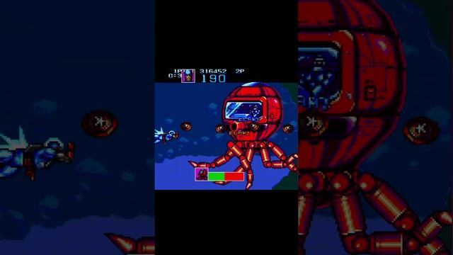 Босс 6 "Механический Тако"Captain America and the Avengers (Sega Mega Drive / Genesis)