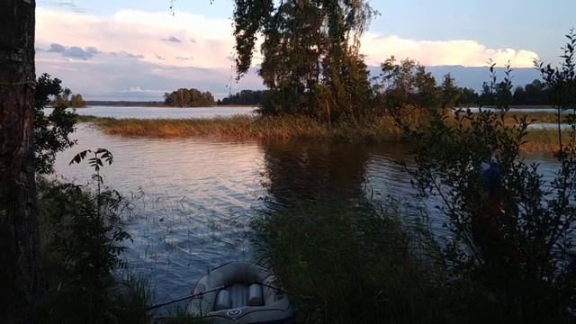 Ещё один спокойный вечер Карельского перешейка, озеро Вуокса