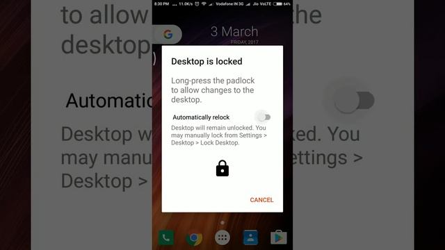 How to Use Third-Party Launcher in miui based Devices ( MIUI 8 )(REDMI NOTE 3)(Latest)(HD)