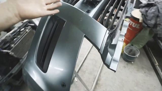 Ремонт бампера на Suzuki