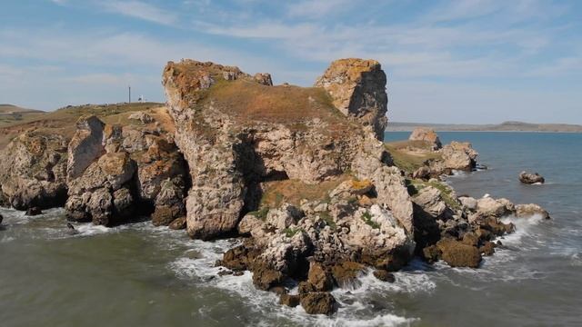 Crimea Мыс Зюк (Mavic Air 4K) — На машине по Крыму