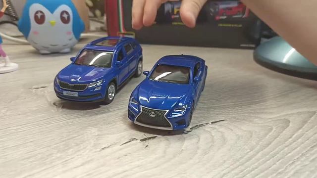 Показываем модели Skoda Kodiaq'2016 и Lexus RC'2014 F