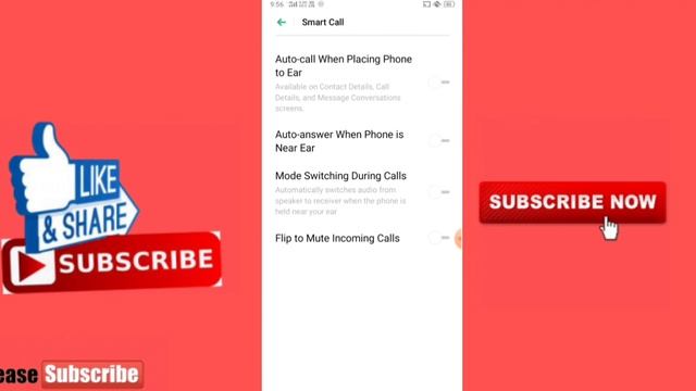 OPPO A31 Phone mein smart call setting kaise kare। How to set smart call setting in oppo a31