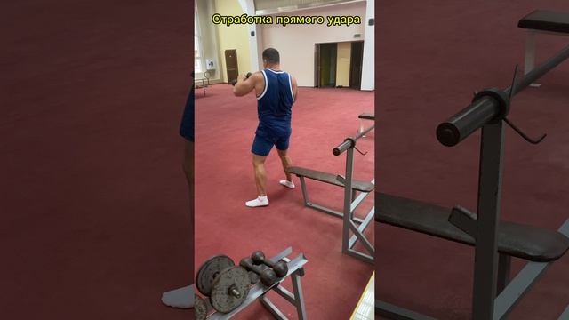 Тренируем прямой удар #спорт #fitness #sports #бокс #фитнесс #boxingtraining #boxing #боец #mma