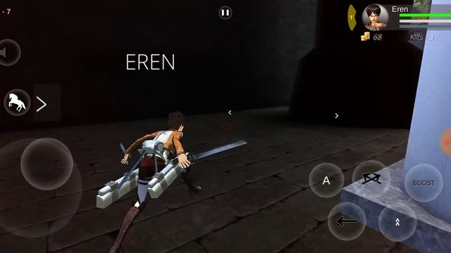 2 бага в игре вторжение титанов/2 bug for game Attack on Titan on android