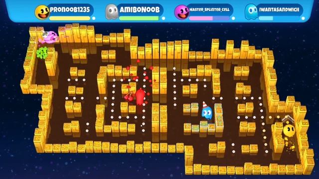 Playing pac man party royale Apple Arcade part 1