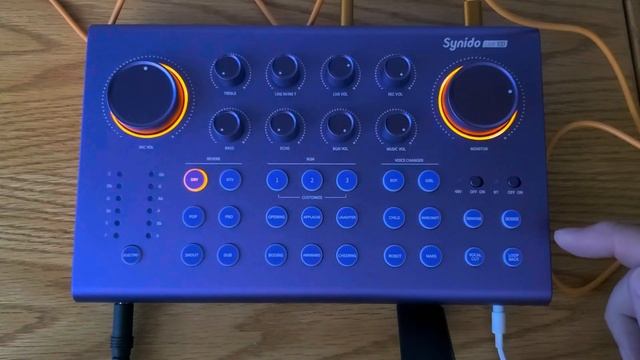 Synido Live 100 - Audio Interface / Mixer / Soundcard / Streaming Hub - Test / Review - IT'S PURPLE