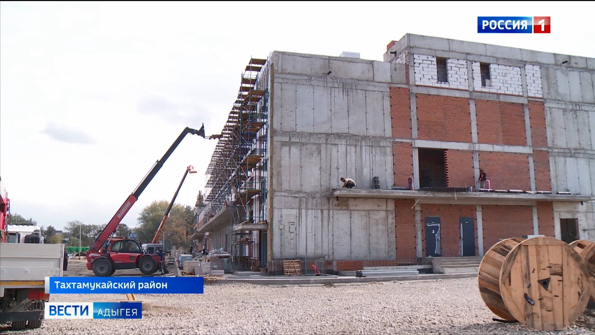 Поселок Яблоновский скоро обзаведется современным, большим учебным заведением