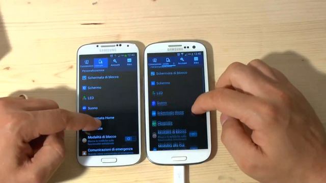 Galaxy S3 con android 4.2.2 vs. Galaxy S4 by HDblog