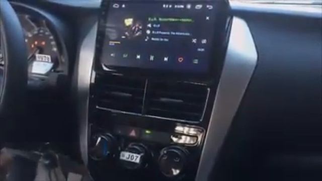 Toyota Vios 4th Gen Growl Android OEM Head Unit installed