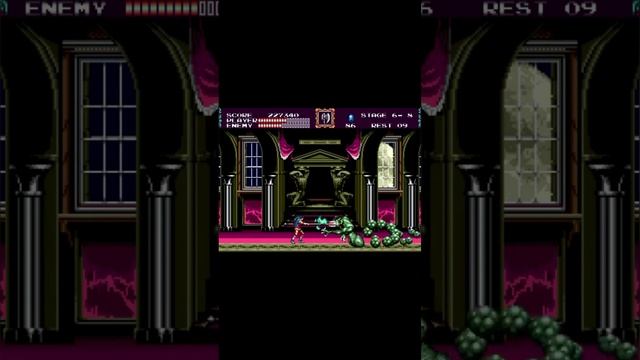 Босс 12 "Элизабет Бартли" Castlevania: Bloodlines (Sega Mega Drive / Genesis)