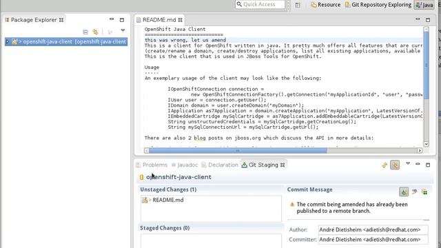 How to use Eclipse EGit with Github (in JBoss Tools)