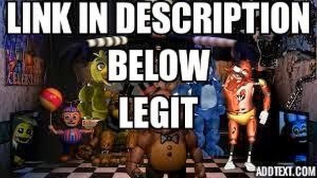 Five Nights At Freddys 2 (android) apk download free Legit