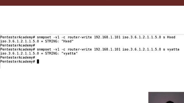 7. Маршрутизаторы Pentesting эксплуатация SNMP после