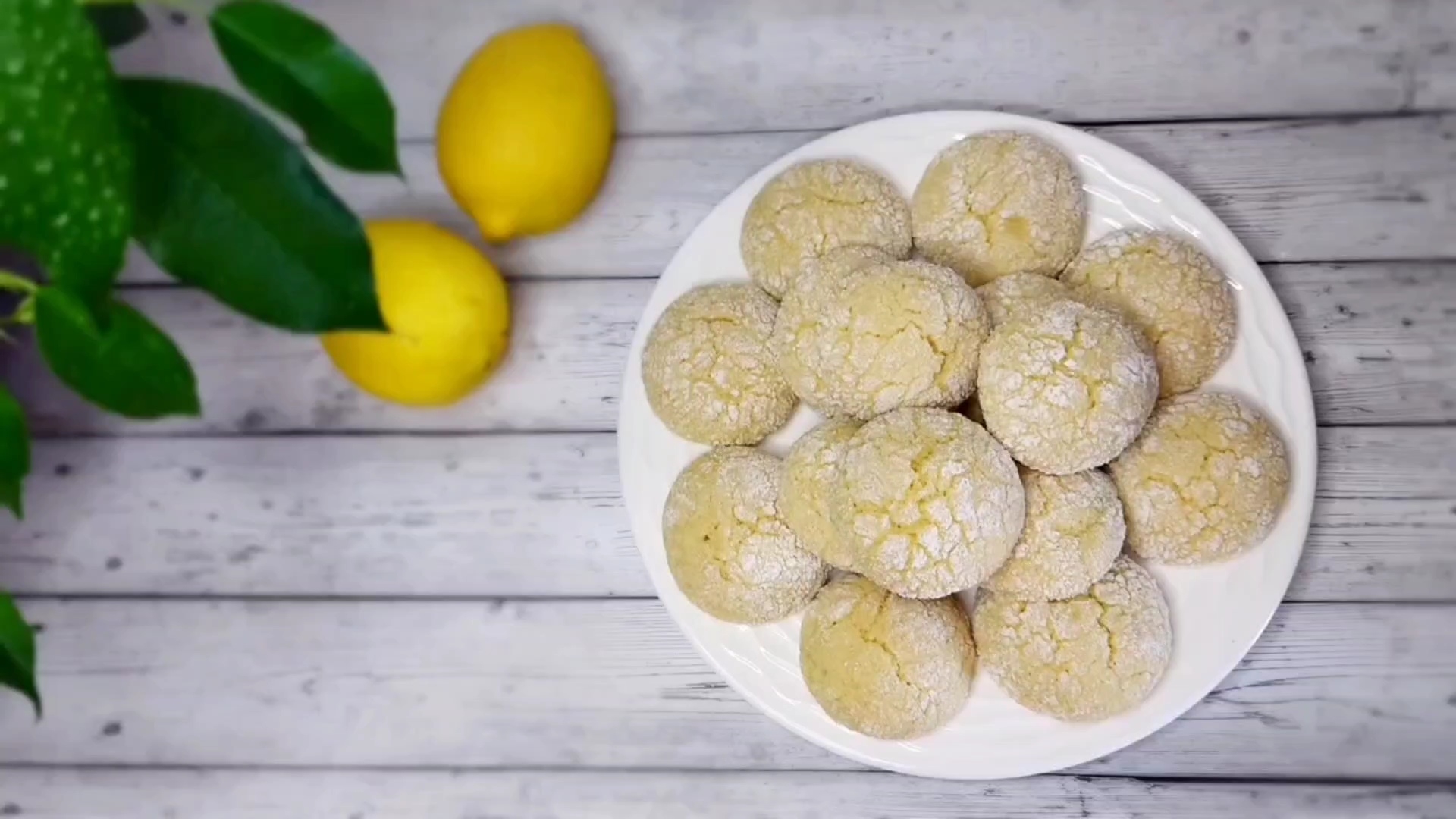 Нежнейшее лимонное печенье, которое тает во рту 🍋