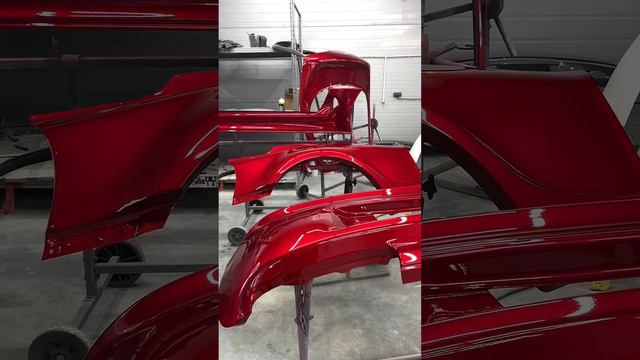 Красим навеску Supra A80 в красный Candy