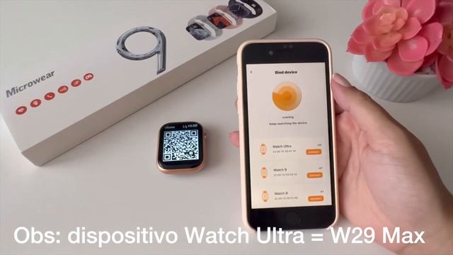 Como usar o QRCode do Smartwatch para baixar e sincronizar APP #smartwatch #dicas #qrcode