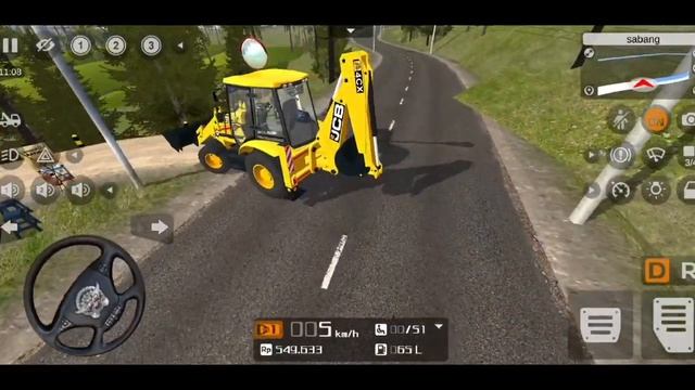 bus simulator indonesia / JCB did wonders on rough roads / android gameplay