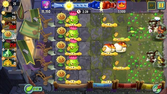 Plants Vs Zombies первое моё видео больше 15 минут.