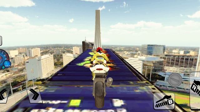 Bike Impossible Tracks Race: 3D Motorcycle Stunts- Best Android IOS Gameplay