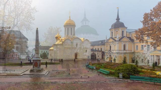 Туманное утро —  Сергиев Посад