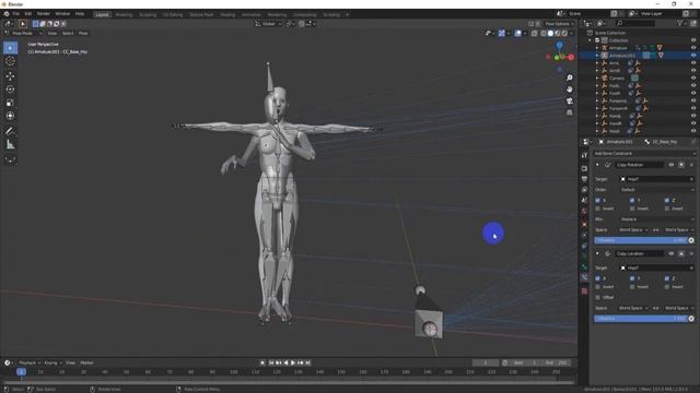 Ретаргетинг анимации в Blender. Универсальный способ для любой версии. [Cartoon SC]