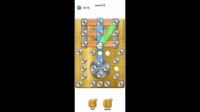 Screw Pin Puzzle Part 6 Hard Level [Level 1&2]@SPP_Gaming_