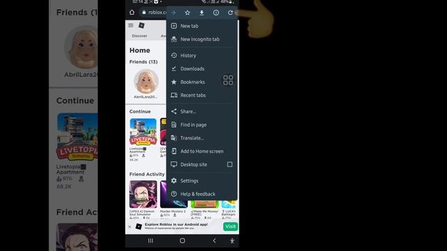How to make Roblox ExperienceGame on Mobile 2022