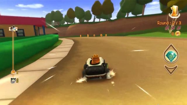 Vortex Plays: Garfield Kart - Single Race