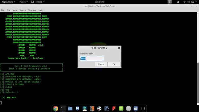 Kali Linux - Evil-Droid | Hack any Android