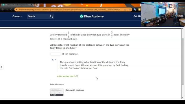 3.27.23 - Khan Academy Homework Contest and Mastery Progress