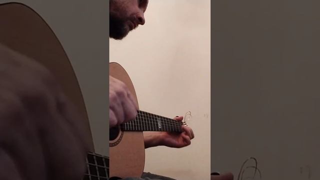 Фрагмент пьесы для гитары - Guitar piece fragment