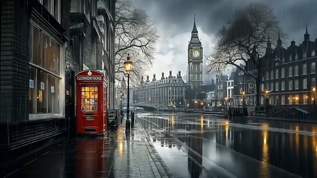 Dark London Noir | You're Return to the Buried Memories | Dark Academia Music & Moody Rainy