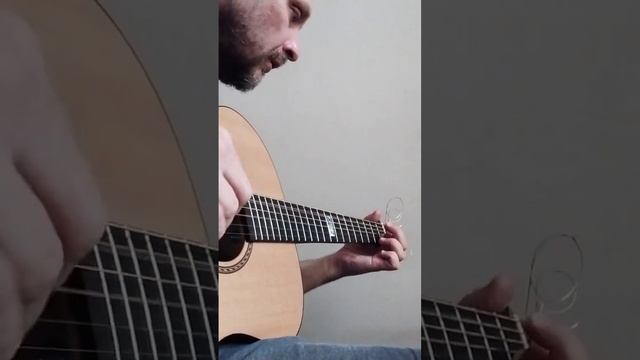 Фрагмент пьесы для гитары - Guitar piece fragment