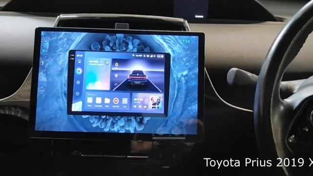 Toyota Prius 2019 XW50 Установка Teyes CC3 2K 13