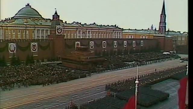 Soviet October Revolution Parade, 1987 Парад 7 ноября