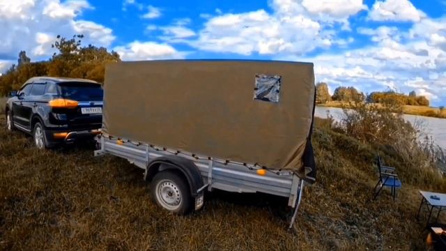 ПРИЦЕП-ПАЛАТКА ДЛЯ РЫБАЛКИ И ОХОТЫ