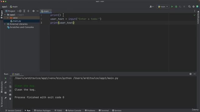 008 ▶️ Getting User Input #input #variables