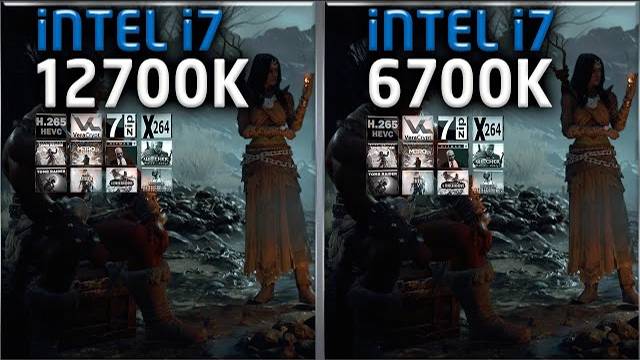 Intel i7 12700K vs i7 6700K Benchmarks – 15 Tests 🔥