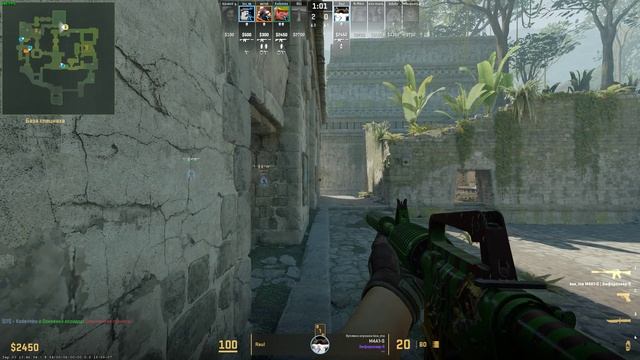 Counter-strike2 Клатч 1в3 Эншент