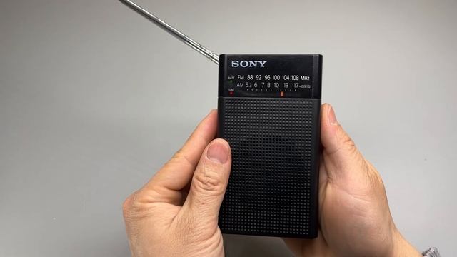 Classic! Sony ICF-P26 Portable Radio with Speaker and AM/FM Tuner