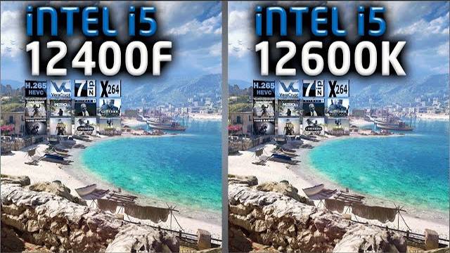 Intel i5 12400 vs i5 12600K Benchmarks – 15 Tests 🔥