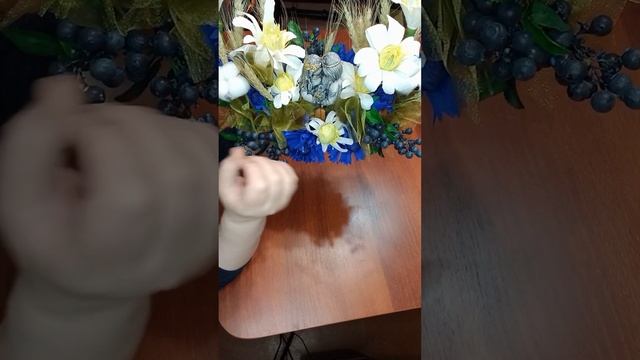 "Букет из конфет  в Славянском стиле"